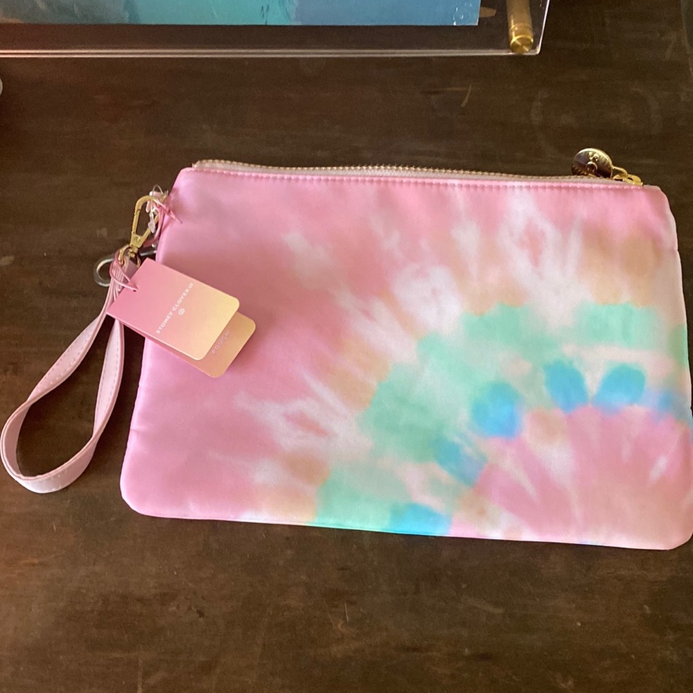 Stoney Clover Lane X Target Tie Dye Rainbow Flat Pouch